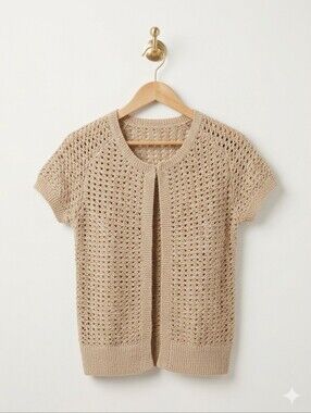 Chicos Cardigan Sweater Size 1 Medium